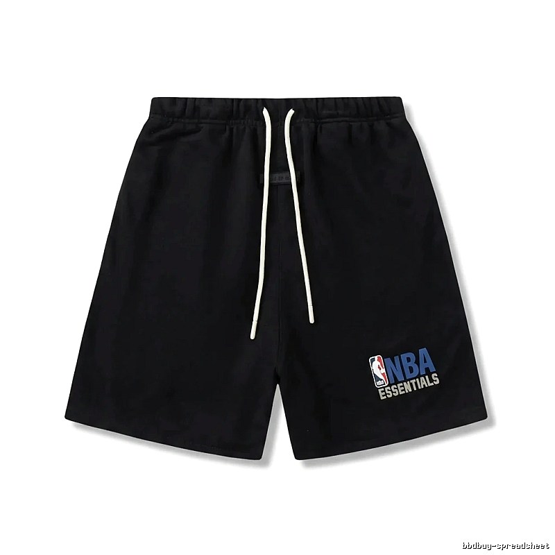 ESSENTIALS trendy brand black shorts