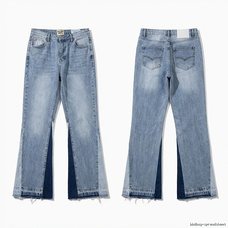 Gallery Dept. distressed light blue jeans