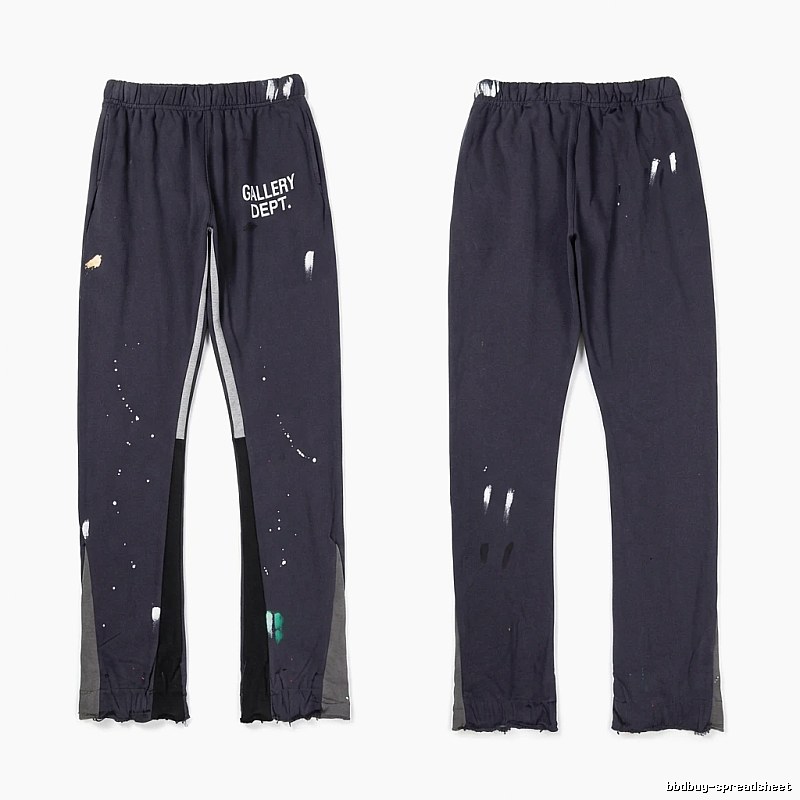 Gallery Dept Graffiti Style Black Pants