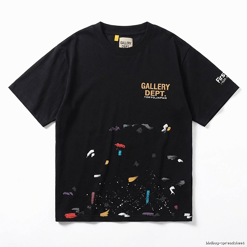 Gallery Dept Graffiti Style Black T-shirt