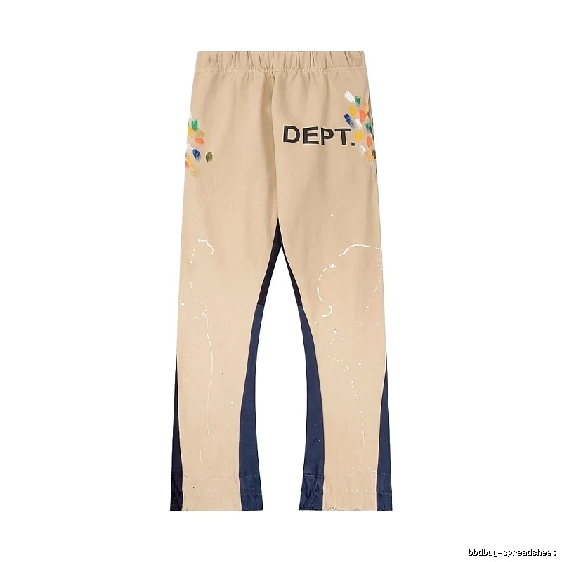 Gallery Dept Graffiti Style Khaki Pants