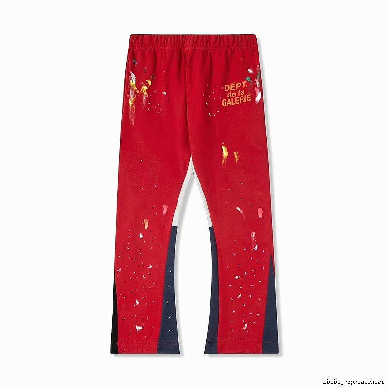 Gallery Dept graffiti-style red pants