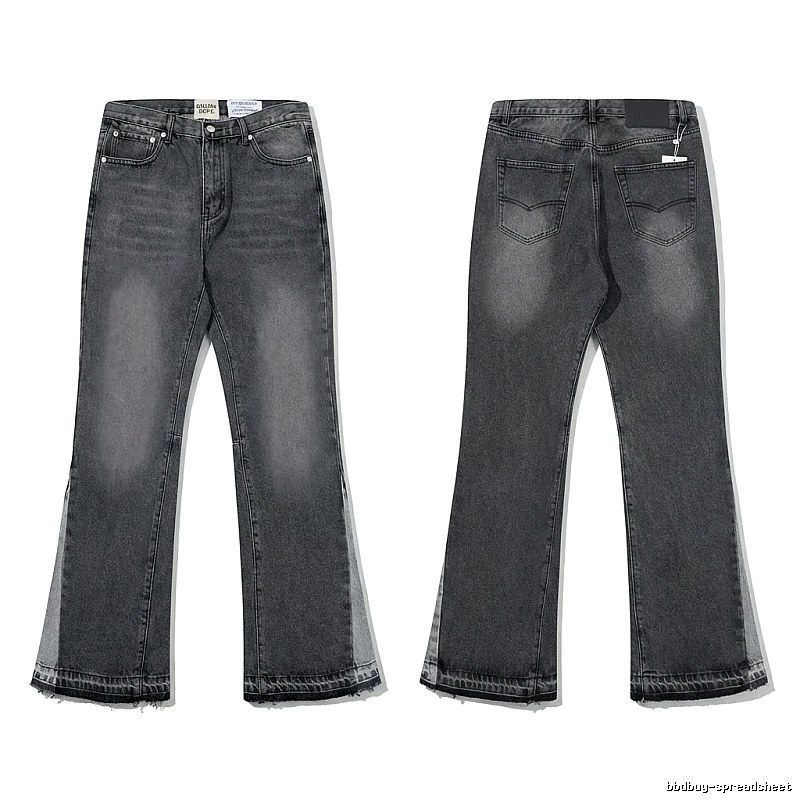 Gallery Dept Retro Style Black and Grey Jeans