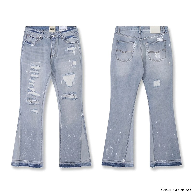 Gallery Dept Ripped Trendy Light Blue Jeans