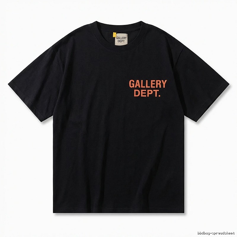 Gallery Dept. Simple Style Black T-shirt