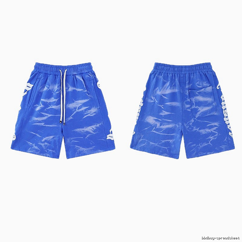 Godspeed Tie-dye Street Style Blue Shorts