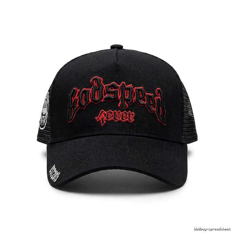 Godspeed Trendy Brand Black Baseball Cap