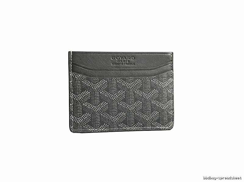 GOYARD Classic Style Fashion Gray Card Holder