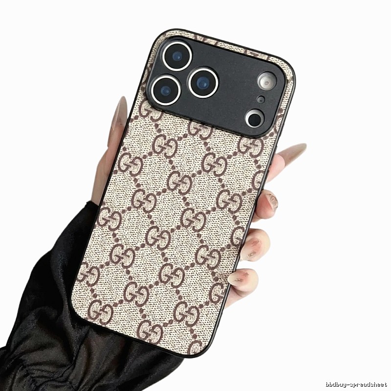 Gucci monogram style iPhone case