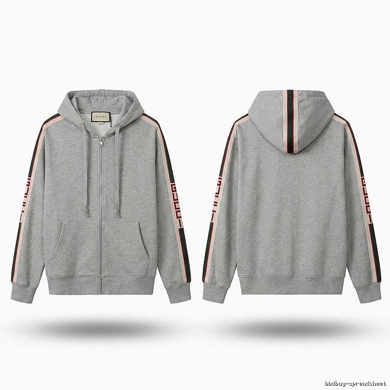 Gucci Stripe Grey Hoodie