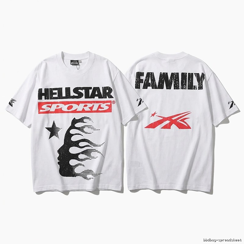 Hellstar Sporty Style White T-shirt
