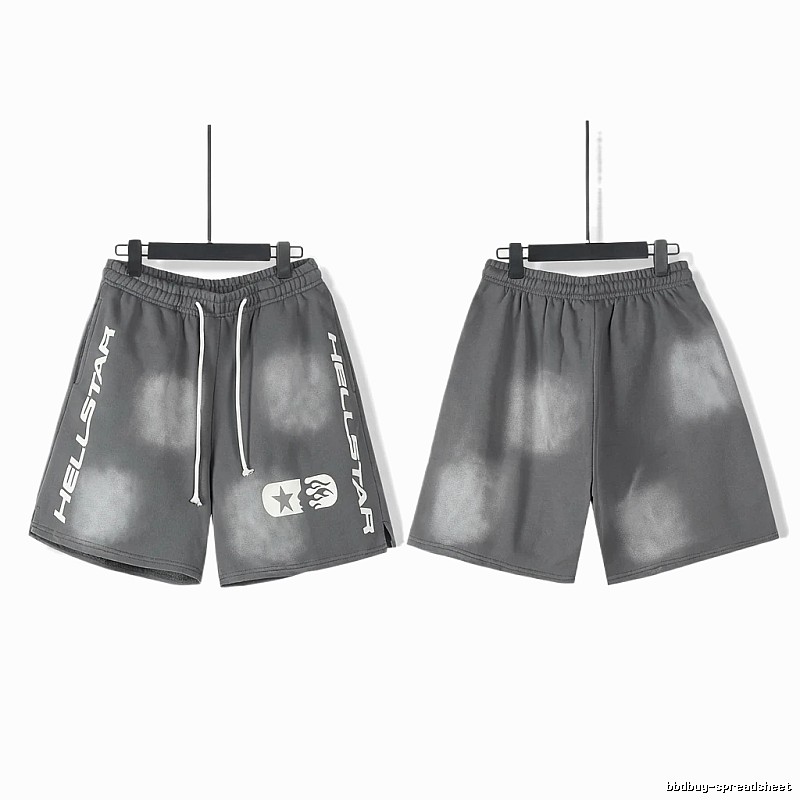 Hellstar Tie - Dye Style Grey Shorts