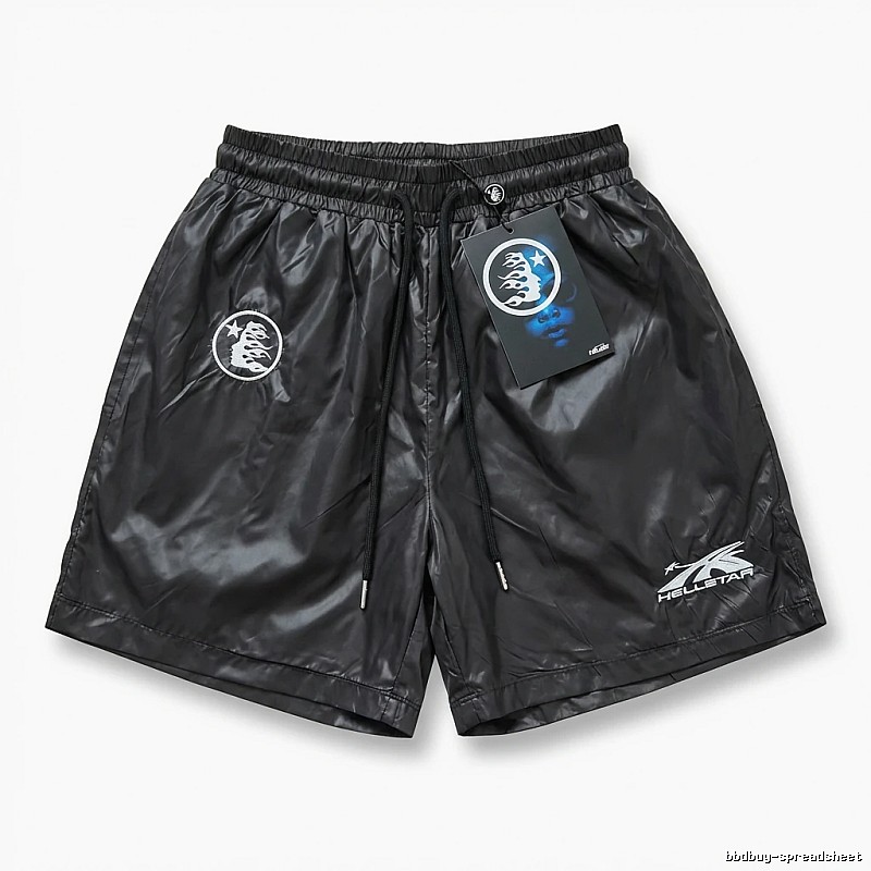 Hellstar Trendy and Cool Style Black Shorts
