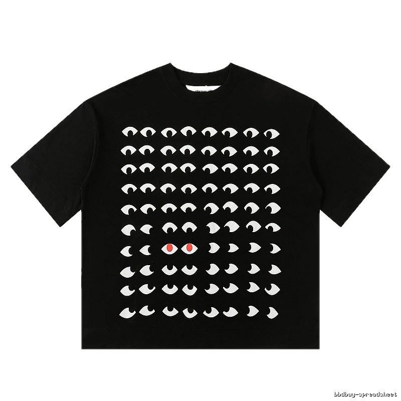 House of Errors Dark Trendy Cool Black Short-sleeve