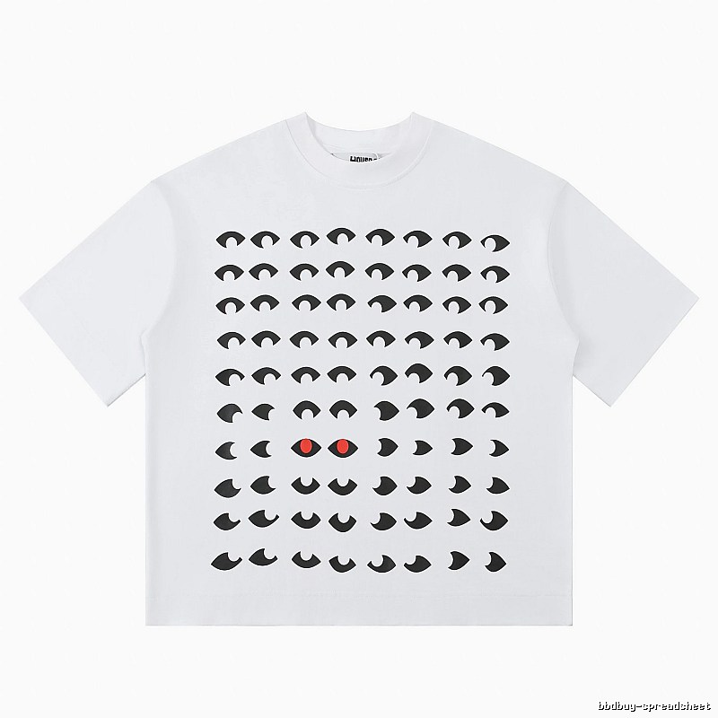 House of Errors Eye Print White T-shirt