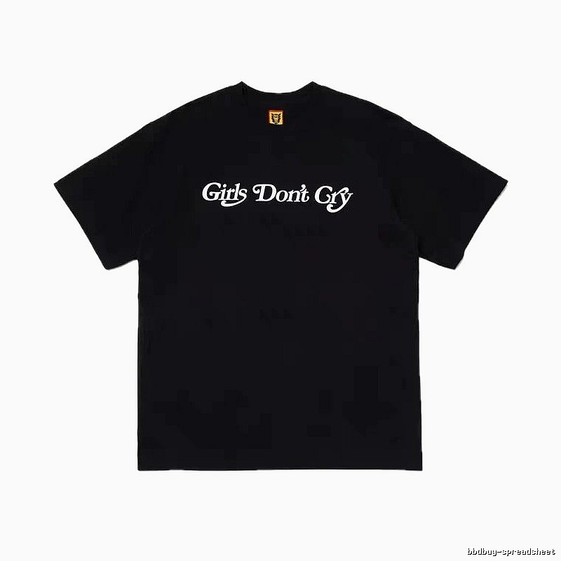 HUMAN MADE Co-branded Vintage Style Black T-Shirt
