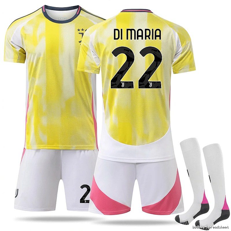 Juventus retro yellow jersey