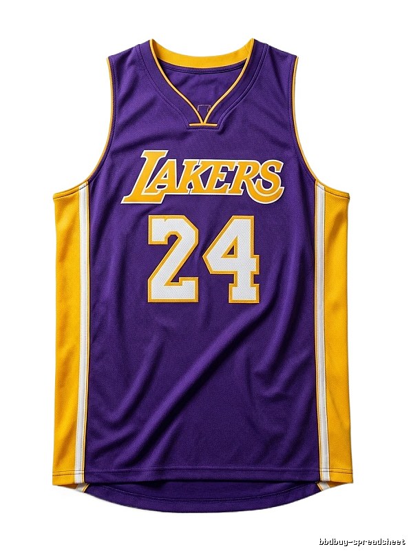Kobe Lakers retro-style jerseys