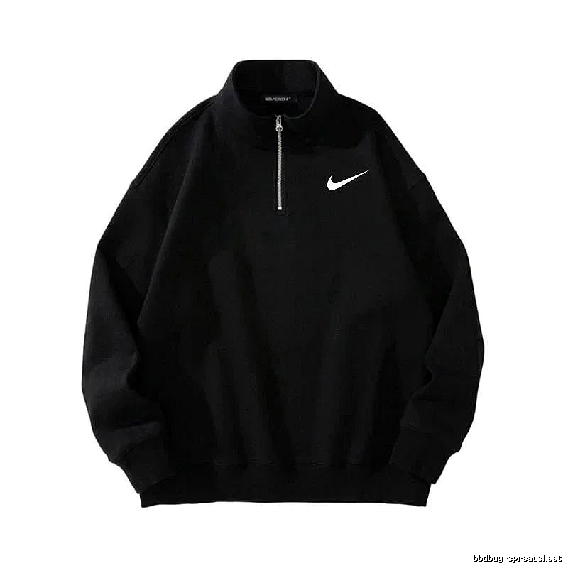 Lacoste Premium Style Quarter-zip sweatshirt Black Quarter Zip for Resort Outfits