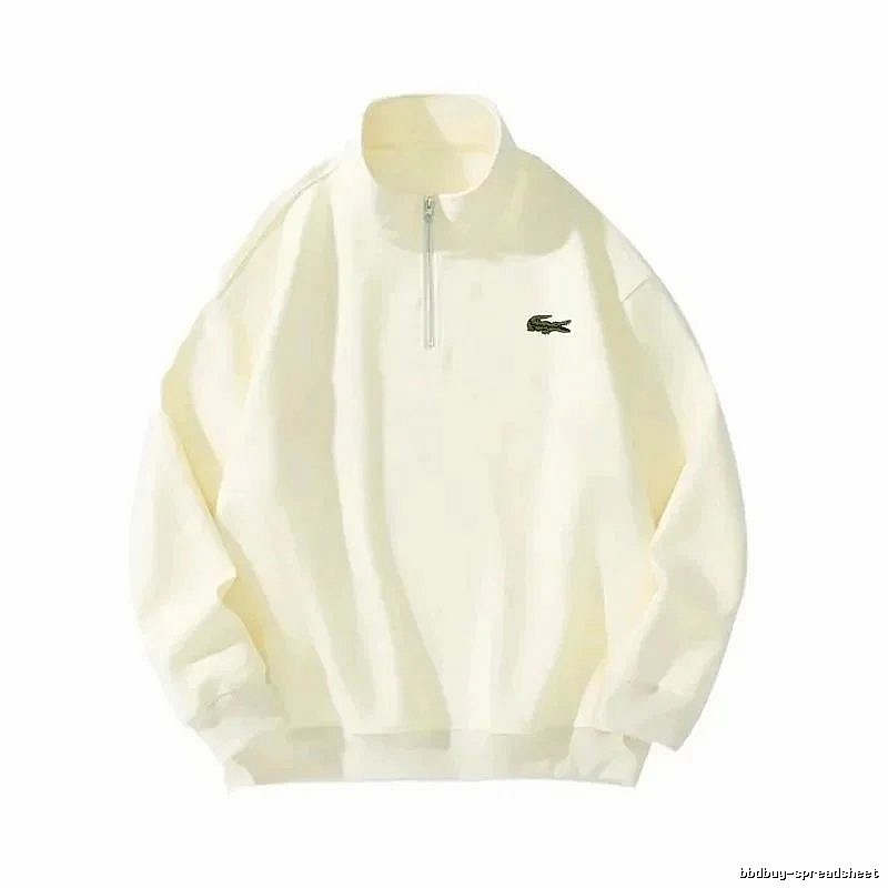 Lacoste Travel Quarter-zip sweatshirt Black Quarter Zip with Modern Look