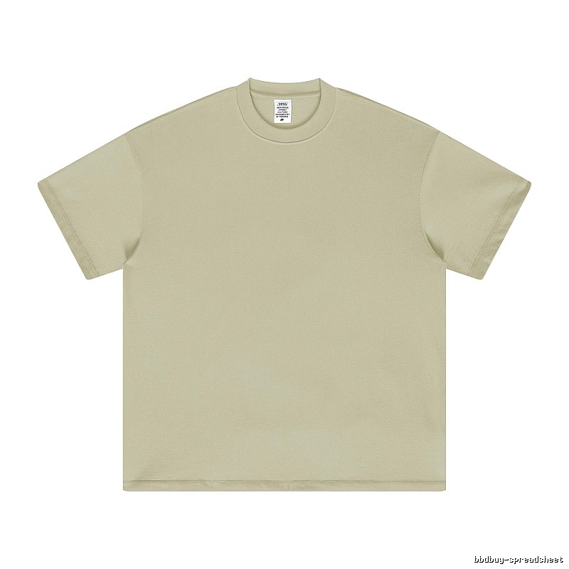Lightweight Plain white T-shirt Minimal White Short for Trend Styling