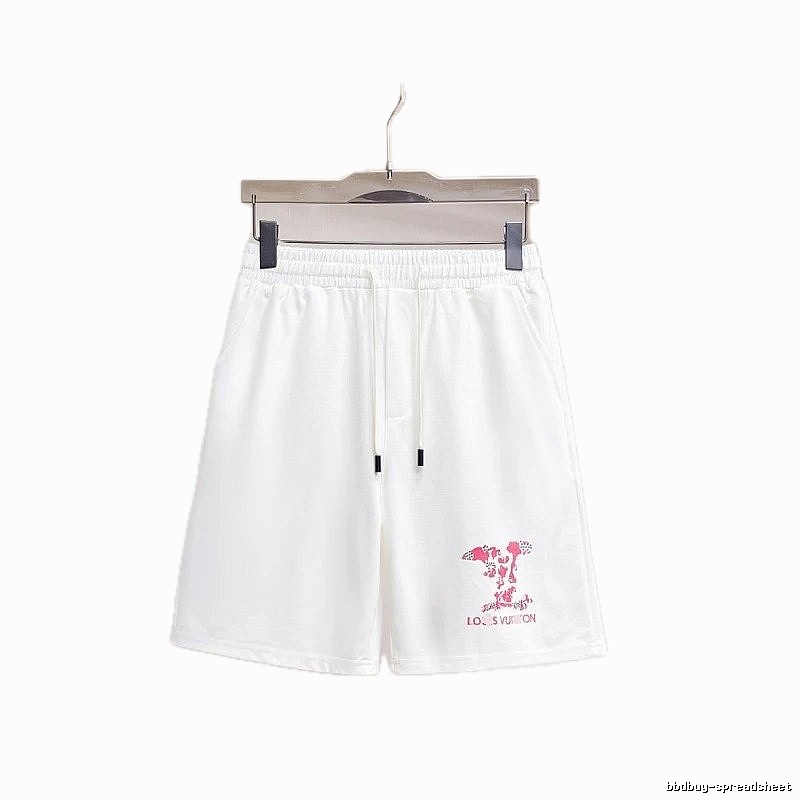 Louis Vuitton Printed Casual Style White Shorts