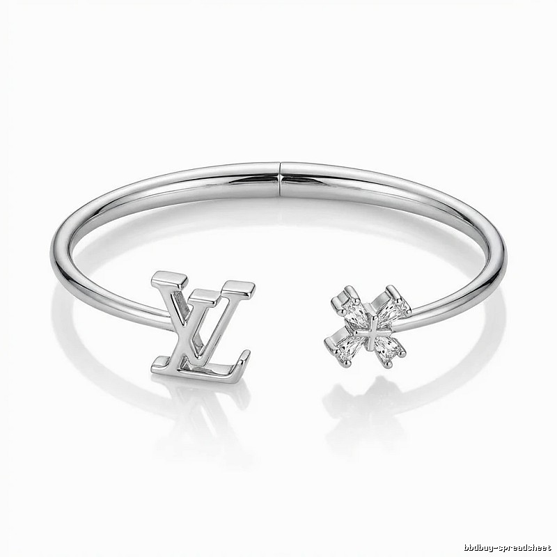 Louis Vuitton Silver Fashion Bracelet