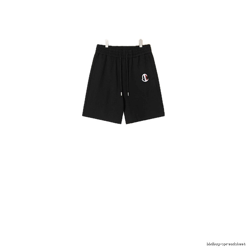LV casual style black shorts