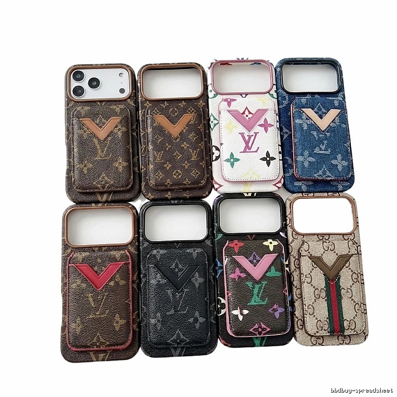 LV monogram vintage-style iPhone case