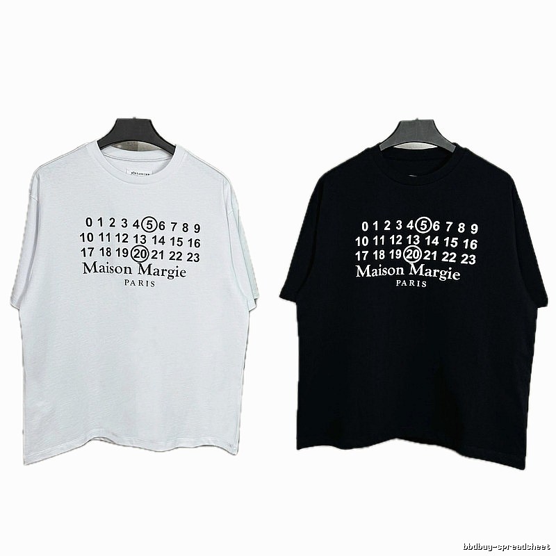 Maison Margiela digital printed style T-shirt