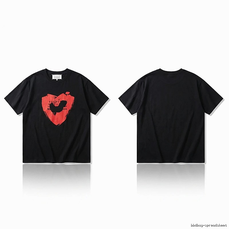 Maison Margiela Love Cool Black T-shirt