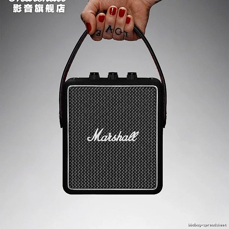 Marshall Willen Portable Speaker in Black