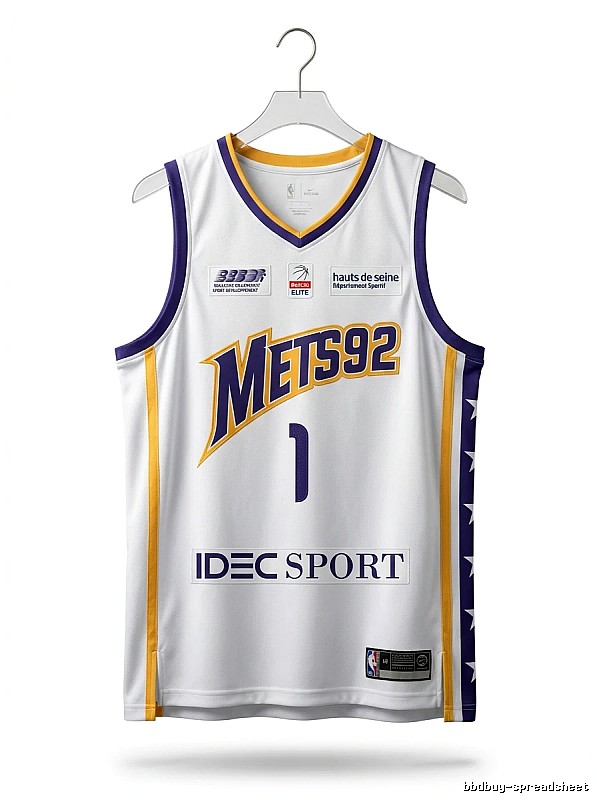 METS92 Sporty White Jersey