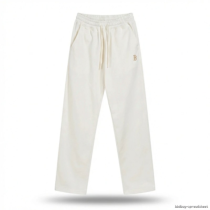 MLB casual style white sweatpants