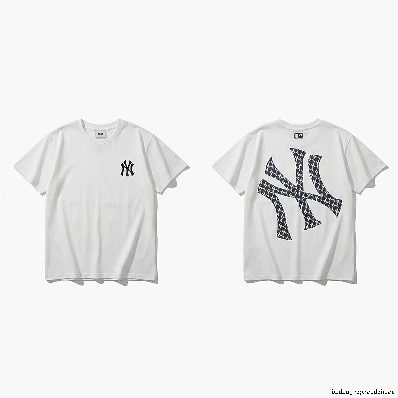 MLB Classic Style Fashionable White T-shirt