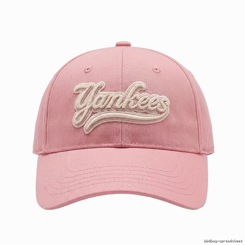 MLB Yankees pink baseball cap