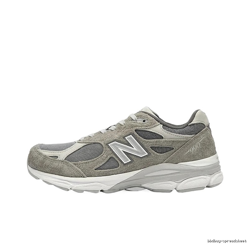 New Balance 990 Series Retro Grey Athletic Shoes
