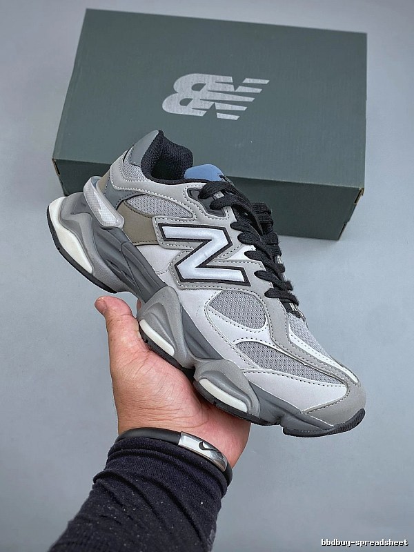 New Balance Gray Retro Runners Highlighting Cushioned Runner Shape