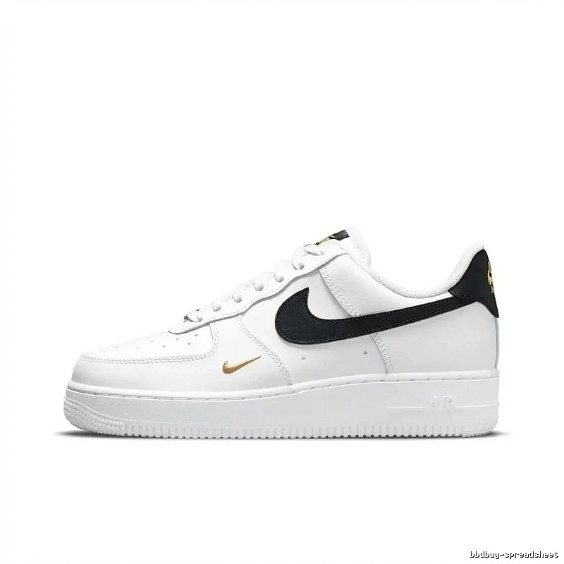 Nike Air Force 1 Black and White Casual Shoes