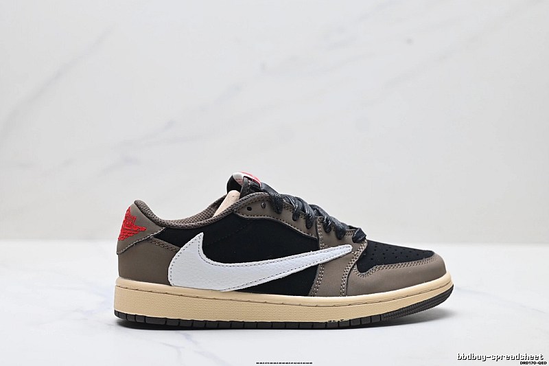 Nike Air Jordan 1 Retro Black-Brown Shoes