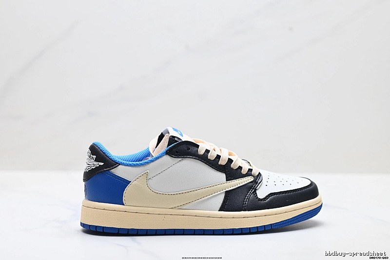 Nike Dunk Trendy Blue and White Shoes