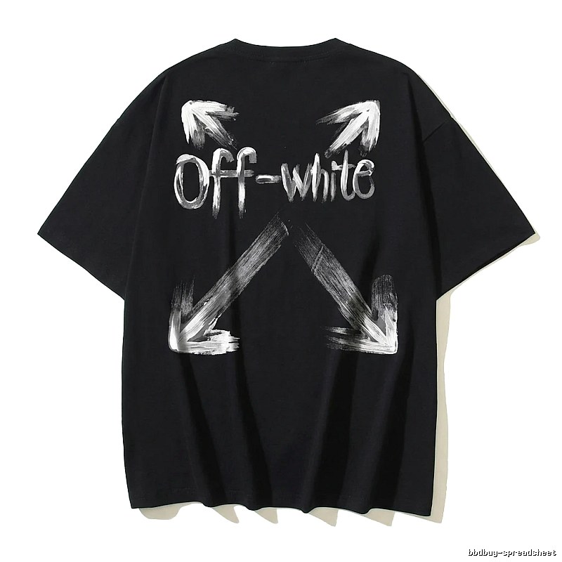Off-White Arrow Print Black T-shirt
