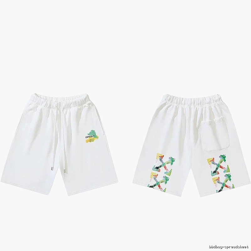 Off-White Style 007 Trendy White Shorts