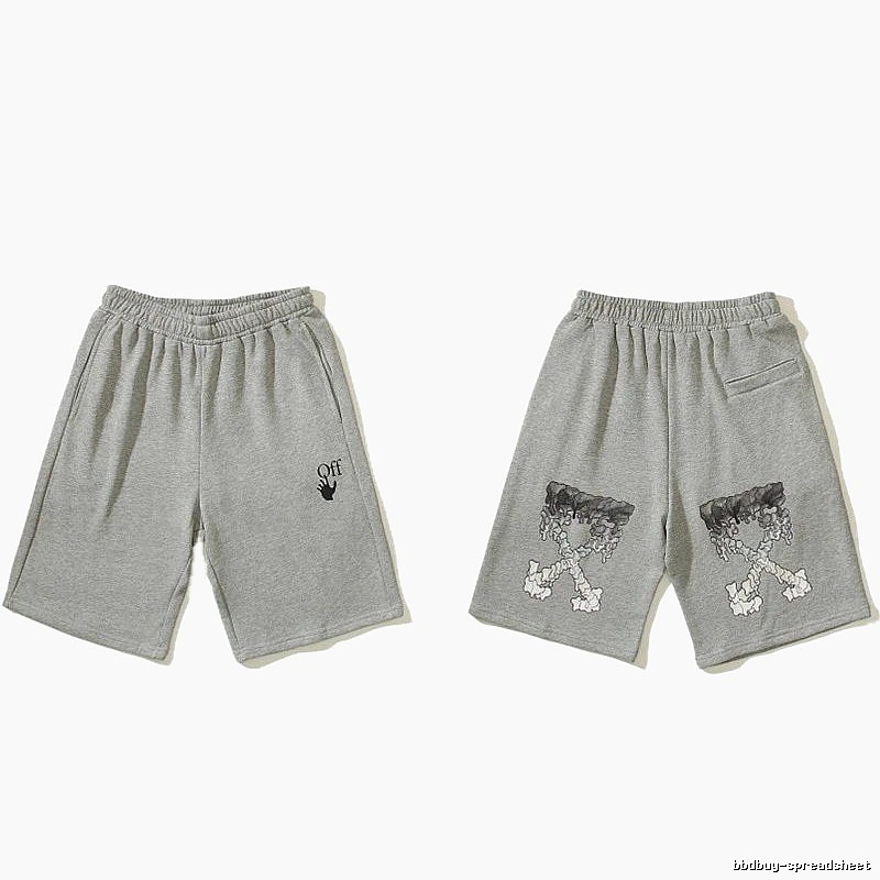 Off-White Utility Grey Shorts