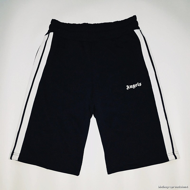 Palm Angels Classic Track shorts Black Side Stripe for Daily Styling