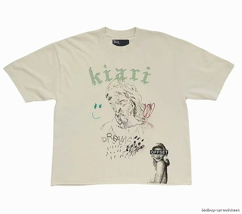 Paly Hollywood Graffiti Street Style Off-white T-shirt