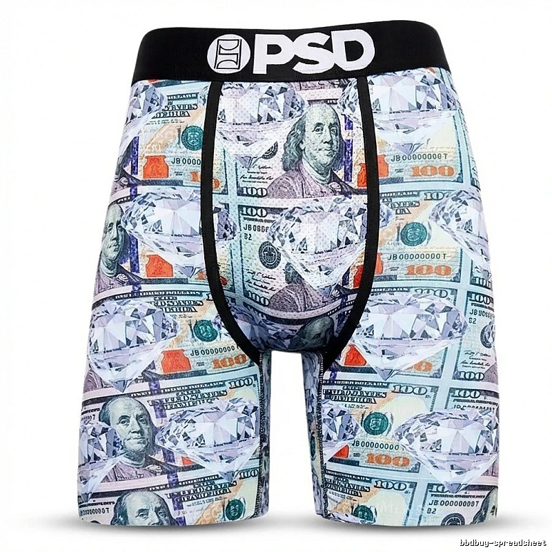 PSD dollar - printed trendy brand underwear