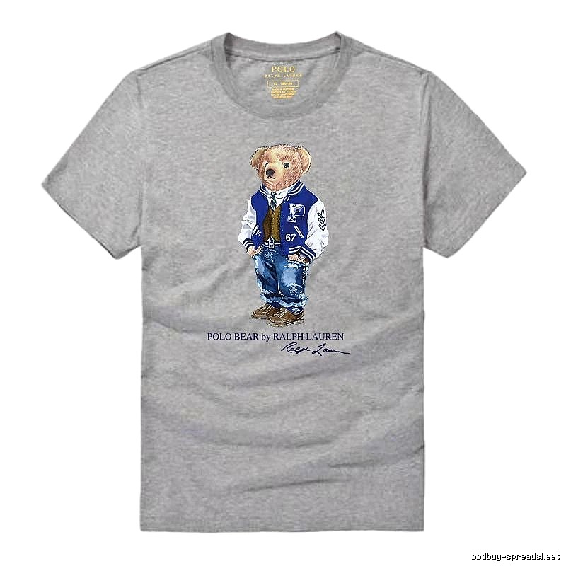 Ralph Lauren Polo Bear Heather Grey T-shirt