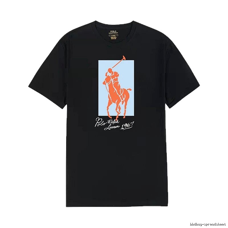 Ralph Lauren Polo series black T-shirt