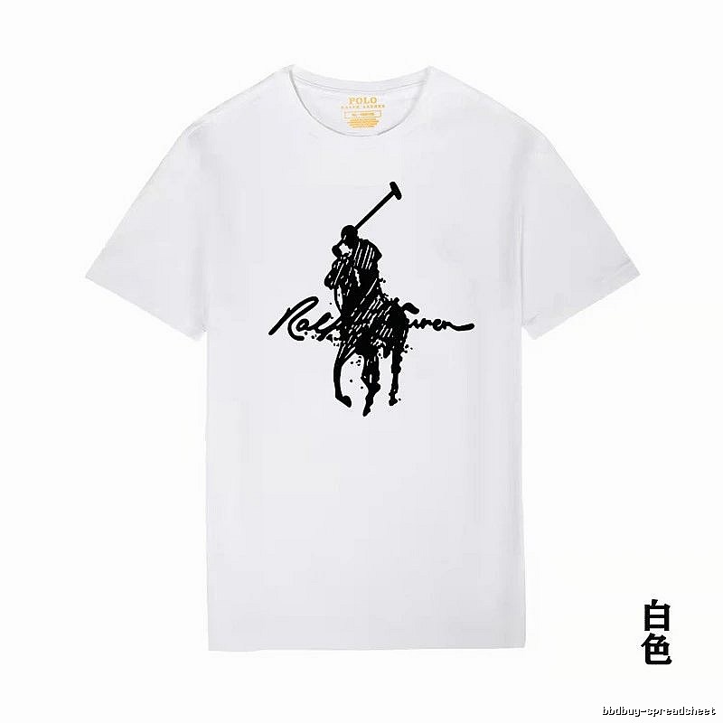 Ralph Lauren Polo-style white T-shirt